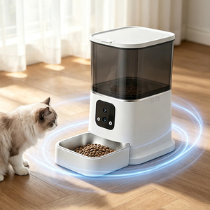 Pet Smart Feeder Automatischer Futterspender Smart Pet Feeders With Cameras Anti-jam Stable Food Output Design - Product Image 1