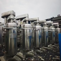 Centrifugeuse tubulaire à commande PLC avec moteur à roulement pour l'extraction de pigments de lutéine, de chlorophylle et de phycocyanine à haute productivité