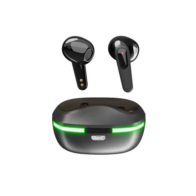 High Quality Pro60 BT V5.3 True Wireless Headphones In-Ear TWS Earbuds LED Breathing Light Wireless Gaming Earphone