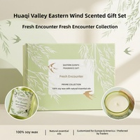 FLOWERS VALLEY Diffuseur en rotin à l'arôme de jasmin, bougie en cire de soja, coffret cadeau, vente flash, parfum durable