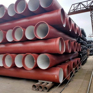 Cement Mortar Internal Coating Cement Lined Ductile Cast <b>Iron</b> Pipe with High Strength - Product Image 5