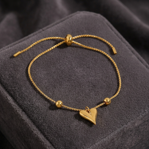 Collier pendentif en acier inoxydable en forme de cœur, chaîne à maillons, bijou tendance, accessoire de charme - Product Image 6