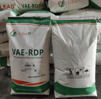 Polvo de Látex Redispersable RDP VAE de Fábrica China, Muestra Gratuita, Mejora la Resistencia a la Tracción, para Adhesivo de Azulejos y Masilla para Paredes