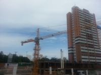 HAISHAN 4T QTZ40-HS4209 Motor y Rodamiento de Alto Rendimiento para Grúa Torre Mini, Caja de Cambios, Momento de Elevación de 400kN.m, Altura Máxima de 119m