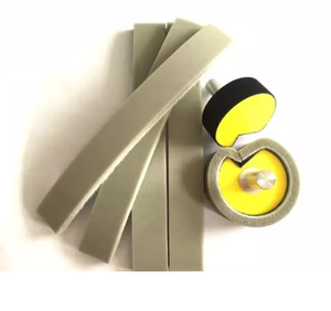 20*160mm 후크 앤 루프 연마 스폰지 습식 및 건식 직사각형 폼 사포 샌딩 스폰지 시트 표면 디테일 연마 용 - Product Image 1