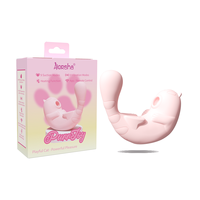 Maßgeschneiderte Verpackung PurrJoy Pink 9 Vibrationsmodi Leistungsstarker Saugstimulator Klitoris-Stimulator Weiblicher Masturbationsvibrator