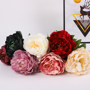 <b>Artificial</b> <b>Peony</b> Flower Single Stem Large High Simulation Valentine'S Day Wedding Home Decoration White Champagne Red Pink - Product Image 3