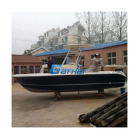 Collection de bateaux en fibre de verre d'occasion les plus vendus en Chine, conçus pour la pêche