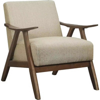 Canapé en teck sculpté à la main Caldera moderne, couleur personnalisée, durable, mobilier de salon haut de gamme pour appartement, style indonésien
