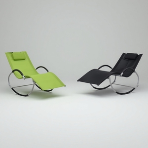 Relaxation en plein air Zero Gravity Chair Recliner Pliable Metal Sun Lounger for Courtyard Hotel Villa Use-for Garden Settings - Product Image 6