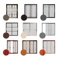 Puertas Corredizas de Aluminio Delgadas, Insonorizadas, para Patio, Residenciales, Venta al Por Mayor de Fábrica China