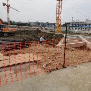 Valla de seguridad de malla de barrera naranja de alta resistencia HDPE extruido 1M X 50m rollo para construcción cortado a medida - Product Image 6