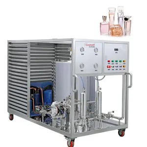 Perfume filter air freezing mixing making machine perfume mixing equipment with freezing filter