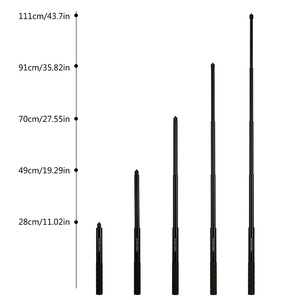 Máy ảnh hành động cầm tay dính 1m 2m 3m kim loại nối dài cực Rod cho insta360 X3 X2 RS 360 ROTARY xử lý chân máy với selfie thanh - Product Image 3