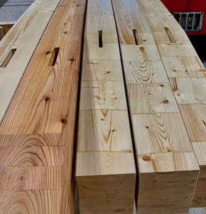 คานไม้กลูแลมโค้ง (ผ่านการปรับแรงดึงล่วงหน้าสำหรับรับน้ำหนักมาก) - Product Image 2