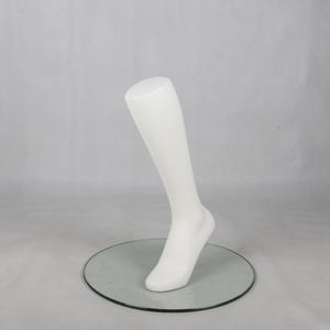 Maniquí <span class=keywords><strong>de</strong></span> exhibición <span class=keywords><strong>de</strong></span> calcetines para mujer adulta, autoportante, con base magnética, pierna corta. - Product Image 2