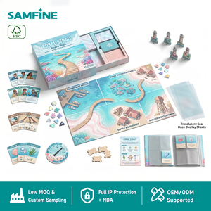 Jeu de stratégie lourd avec pièces métalliques Hasbro SQP Audited Rich Black pour un gameplay narratif raffiné, étui magnétique à clapet - Product Image 2