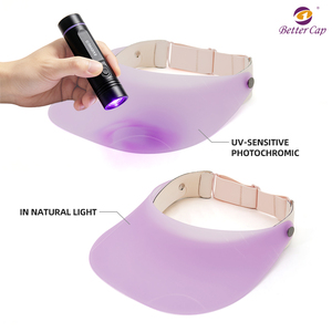 Gorra de Verano para Niños con Protección UV Fotocrómica, Visera de TPU que Cambia de Color, Estilo Macaron, para Exteriores, para Bebés y Niños Pequeños - Product Image 5