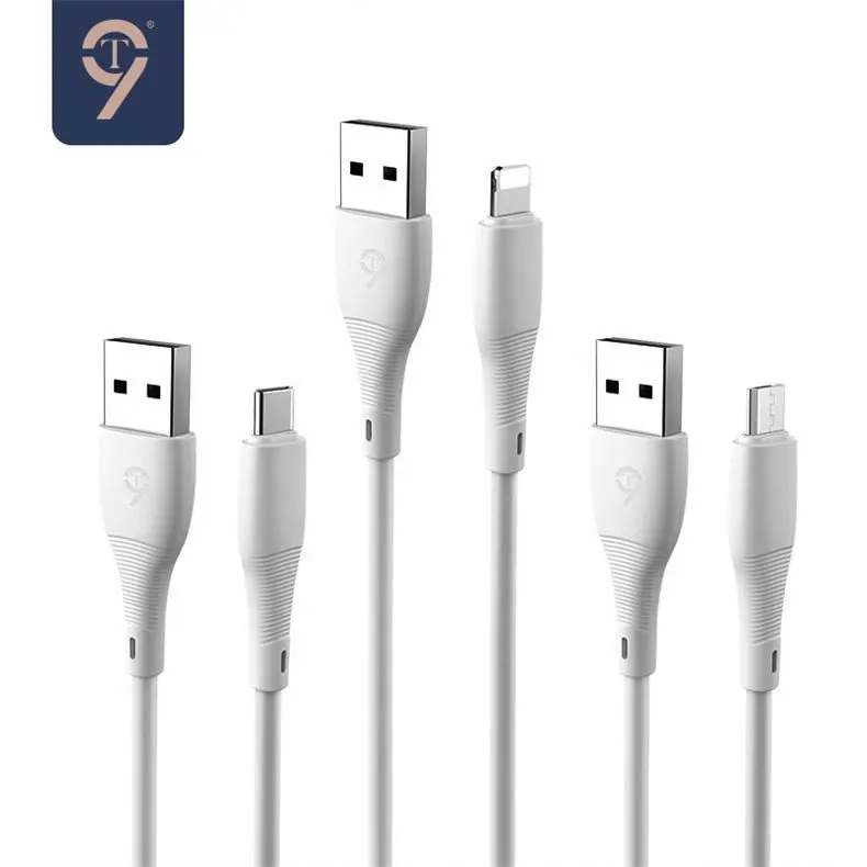 Vente en gros pour Iphone 4 4S adaptateur de charge accessoires câble de connecteur pour Ipad Ipod Sync câble de données de charge blanc