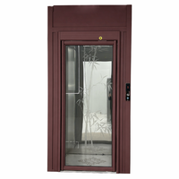 Ascenseur hydraulique résidentiel personnalisé pour 2 à 4 étages, ascenseur moderne pour appartement et villa