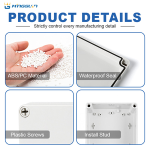 Boîtier de jonction extérieur étanche en ABS PC 150*200*100mm pour projets électroniques et machines avec niveau de protection IP67 - Product Image 2