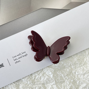 Pinza de Pelo de Mariposa de Doble Capa de Acetato Coreano, Accesorios para el Cabello para Niñas, para Fiestas y Uso Diario - Product Image 5