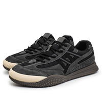 Haute qualité hommes baskets décontractées mode couture chaussures doux coussin marche Style léger respirant bottes de Sport en plein air