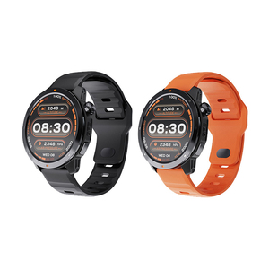 Definite Smart <b>Watch</b> Xtrek2 GPS Sports 3ATM Waterproof <b>Compass</b> Altitude Barometer 60+ Sport Modes 370mAh Black Orange - Product Image 1