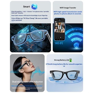 แว่นตาอัจฉริยะรุ่นใหม่ W610 พร้อมกล้องถ่ายภาพ ระบบจดจำวัตถุด้วย AI ผู้ช่วยเสียง บลูทูธ และระบบแปลภาษาแบบเรียลไทม์ - Product Image 3