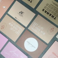 Cartes de visite et cartes de remerciement personnalisées à bas prix avec logo et photo, en carton et papier couché