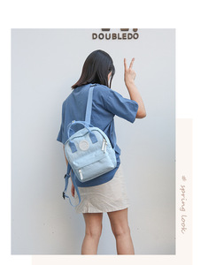 2025 thiết kế mới phụ nữ Xe đẩy Mini schoolbag tùy chỉnh in ấn Ba lô Cổ Phiếu du lịch cuốn Sách Túi khá Ba lô - Product Image 6