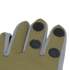 Gants de pêche imperméables en néoprène multi-usages à trois doigts pour le froid, avec fermeture réglable au poignet - Product Image 5