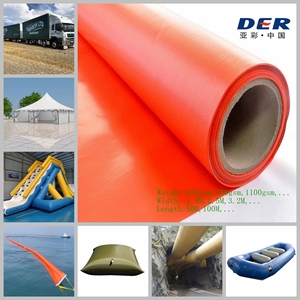 Bâche de séparation de rideau latéral de camion industriel personnalisé Bâche en PVC Rouleau de polyester enduit de vinyle <span class=keywords><strong>solide</strong></span> de 14oz - Product Image 2