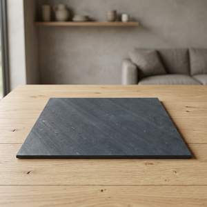 Revêtement mural fin en pierre flexible, blocs noirs, décoration extérieure, 100% pierre naturelle, écologique, moderne, pour salle de bain et jardin - Product Image 3