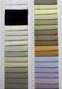 Tissu uni teint respirant et à séchage rapide de haute qualité 100 GSM, 65 % coton 35 % nylon, très léger, vente en gros - Product Image 2