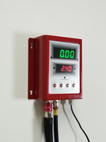 Pistolet de gonflage automatique pratique avec manomètre numérique LED, en ABS, à fixation murale pour voitures et motos