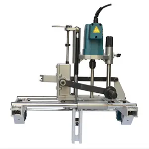 Portable Woodworking Drilling Machine Small Manual Wooden Door Lock Hole Tenon Drilling Machine