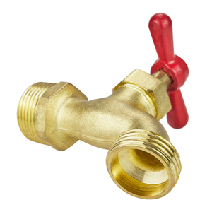 TMOK RTS DN15 1/2 "placage polonais en alliage de <span class=keywords><strong>zinc</strong></span> tuyau d'arrêt de <span class=keywords><strong>jardin</strong></span> robinet d'eau robinet Bibcock - Product Image 3