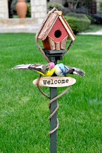 Hangende Vogelhuisje Vogelhuisjes Voor Buitenshuis, Blauwe Vogel Huizen Voor Buiten Houten Kolibrie Huis Bluebird Huis, Tuinvogel - Product Image 2