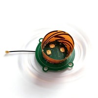 Antena GPS GNSS UAV Cuádrifilar de Alta Precisión Ligera CT P-186, Conector SMA, Material FPC, Compatible con BDS y GLONASS