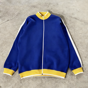 Sudadera <span class=keywords><strong>de</strong></span> invierno personalizada con cuello levantado para entrenamiento <span class=keywords><strong>de</strong></span> béisbol, Jersey a rayas <span class=keywords><strong>de</strong></span> fútbol, <span class=keywords><strong>abrigo</strong></span>, cárdigan con cremallera, chaqueta informal - Product Image 3