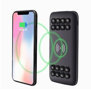 Banco de Energía Inalámbrico con Succión, 10000 mAh, con Logotipo LED Luminoso - Product Image 3