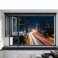 Ventanas Abatibles de Aluminio con Sistema Inteligente Insonorizado y Vidrio Resistente de Buena Calidad