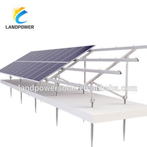 Наземная стойка для солнечной панели, опорная рама, система крепления на солнечных батареях с винтовым ворсом - Product Image 2