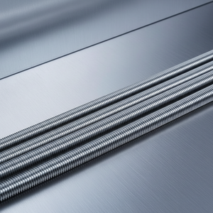 Tige filetée galvanisée zinguée DIN975 <span class=keywords><strong>M22</strong></span> M24 M27 M30, finition zinguée, boulon et écrou métrique noir uni, longueur 1m 2m <span class=keywords><strong>3m</strong></span> 4m 5m 6m - Product Image 1