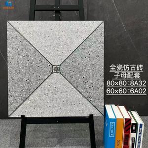 Venta al por Mayor de Fábrica, Baldosas de Porcelana Rústicas Antideslizantes de 60x60cm y 80x80cm, con Aspecto de Mármol, para <span class=keywords><strong>Piso</strong></span> y Pared, Interior y Exterior - Product Image 2