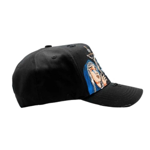 หมวกแก๊ป Gorra Rude Awakenings <span class=keywords><strong>Lalala</strong></span> คุณภาพสูง ปักโลโก้ 3 มิติ แบบกำหนดเอง ผ้าเดนิมฟอกสี ขอบโค้ง 5 ชิ้น - Product Image 5
