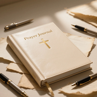 Cahiers personnalisés impression Bible prier sur le but livre Journal mensuel Foi planificateur de dévotion Agenda Journal de prière