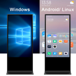 ป้ายดิจิทัลแบบตั้งพื้น<span class=keywords><strong>32</strong></span>-65นิ้วตู้แสดงโฆษณา LCD สำหรับสถานที่ต่างๆ - Product Image 4