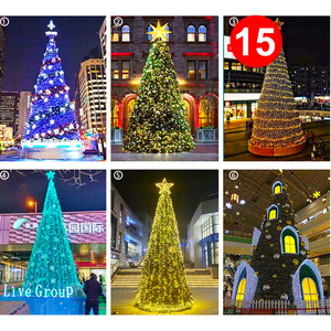 Grand arbre <span class=keywords><strong>de</strong></span> Noël d'extérieur <span class=keywords><strong>de</strong></span> 12 pieds, 16 pieds, 24 pieds pour la décoration <span class=keywords><strong>de</strong></span> la terrasse extérieure des restaurants - Product Image 4
